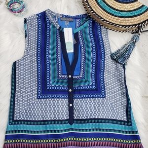 Colorful Stitch Fix top by Brixton Ivy, size S